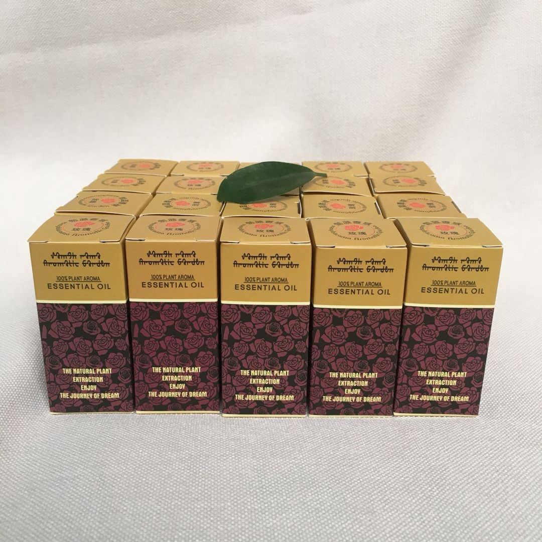 伽蓝 10ml Tinh dầu hoa hồng Nước ngâm chân ngâm chân ngâm tinh dầu mát xa tinh dầu đặc biệt - Tinh dầu điều trị tinh dầu chanh sả