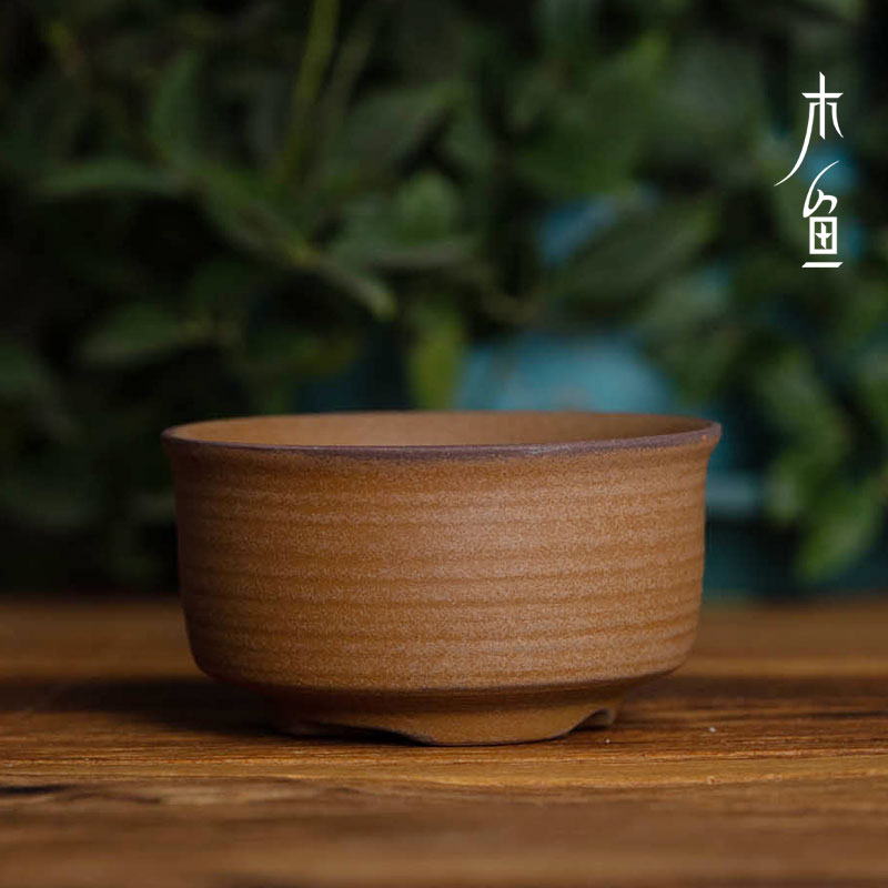 Yun Kiln Special Price Firewood Burning Coarse Pottery Tea Cup Kongfu Tea Furniture Ceramic Personal Cup Wine Tasting Cup Single Cup Bucket Hat Cup Master