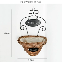 Цветочная настенная настенная корзина цветочной корзины