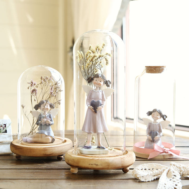 Modern minimalist glass cover swing piece retro café clothing shop home decent board room decorations children's gifts