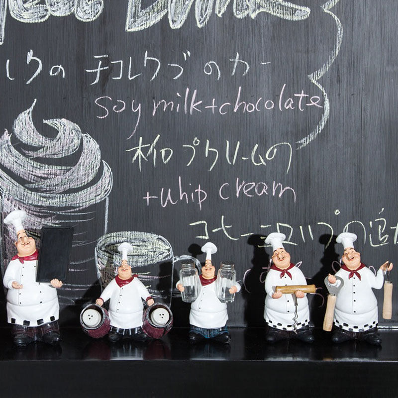 Meme Retro Chef Features Restaurant Table Hem Nordic Wind Home Bar Café Living-room Adornment-Taobao