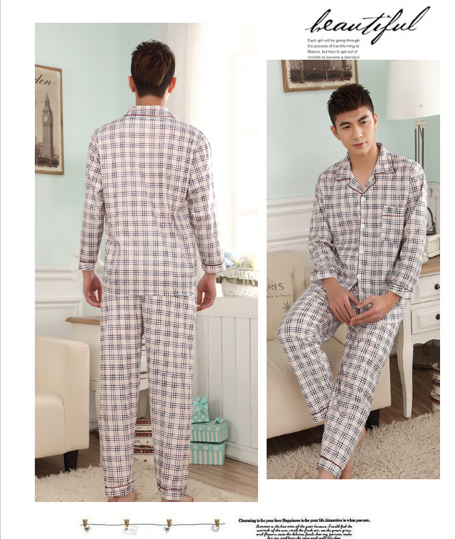 Pyjama pour homme en Coton à manche courte - Ref 3002968 Image 32