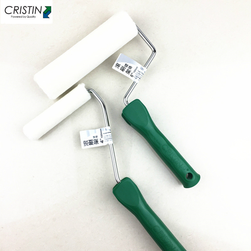 Christian wool roller brush roller brush 4 inch 6 inch small roller wall brush tool
