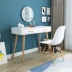 Bàn trang điểm Bắc Âu hiện đại tối giản căn hộ nhỏ phòng ngủ chính mini IKEA bàn trang điểm tiết kiệm net đỏ bàn - Bàn
