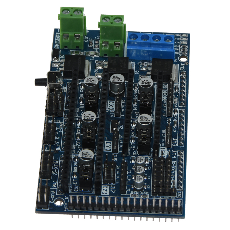 Phụ kiện máy in 3D Đường dốc 1.6 Bảng điều khiển Mở rộng Bảng tương thích Mạnh mẽ và ổn định