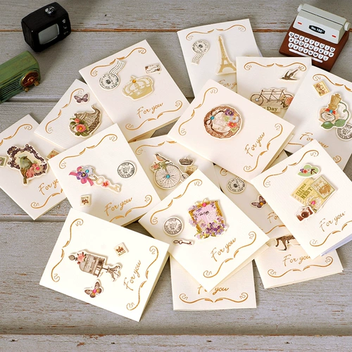 DREAMDAY Ретро маленькие карточки, универсальная открытка