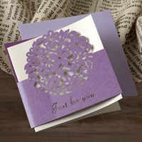 Purple Flower Group Universal Card