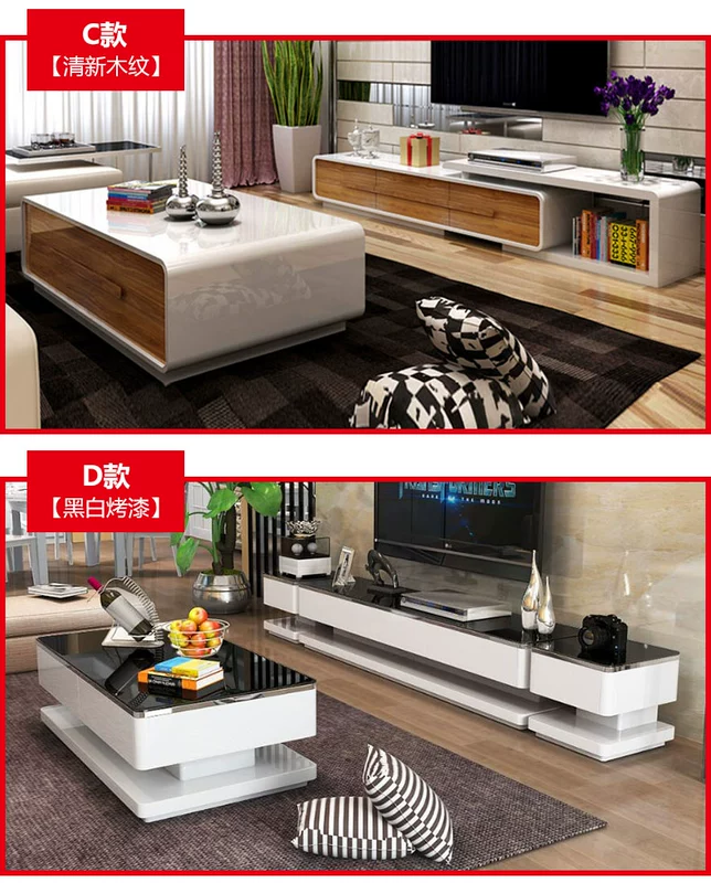 Ailes lớp đầu tiên sofa da bàn cà phê TV kết hợp tủ set da nghệ thuật góc sofa set đồ nội thất