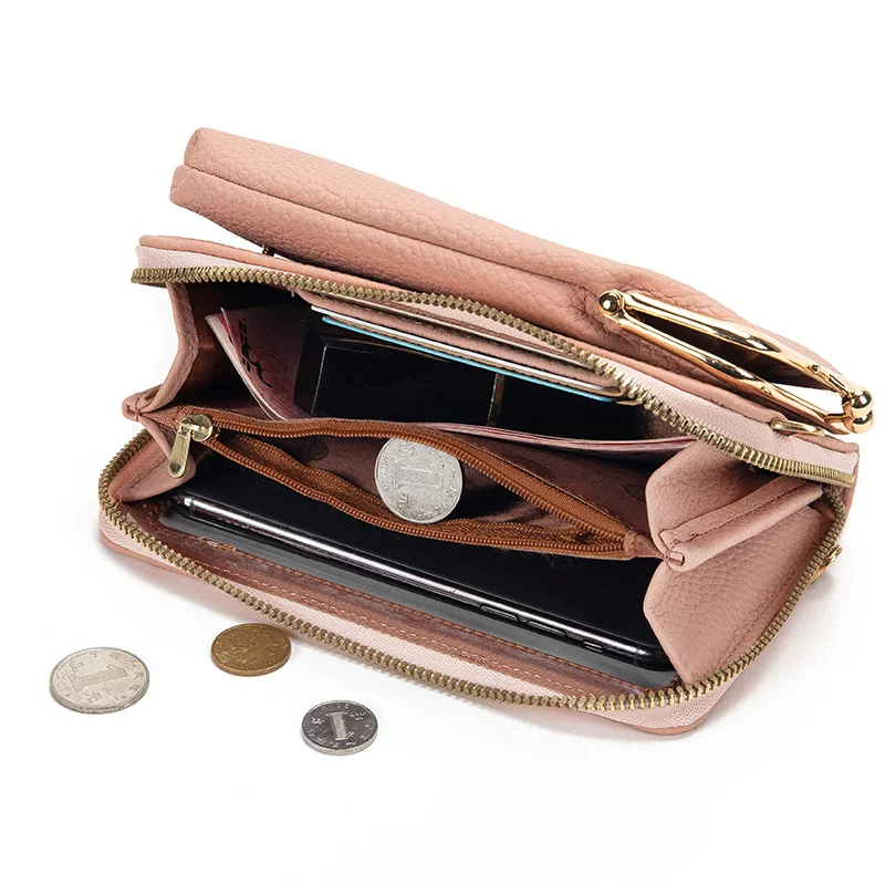 Wallet, small small bag, shoulder bag, touch screen