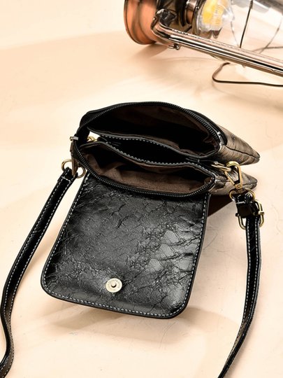 2025软皮小包包新款手机包斜挎包轻便百搭多层零钱装放迷你女包