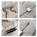 Модная красная цепь для невесты, вместительная и большая сумка через плечо, сумка на одно плечо, коллекция 2023, на цепочке