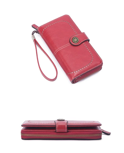 Длинный бумажник, сумка через плечо, кошелек, вместительный и большой картхолдер, в корейском стиле