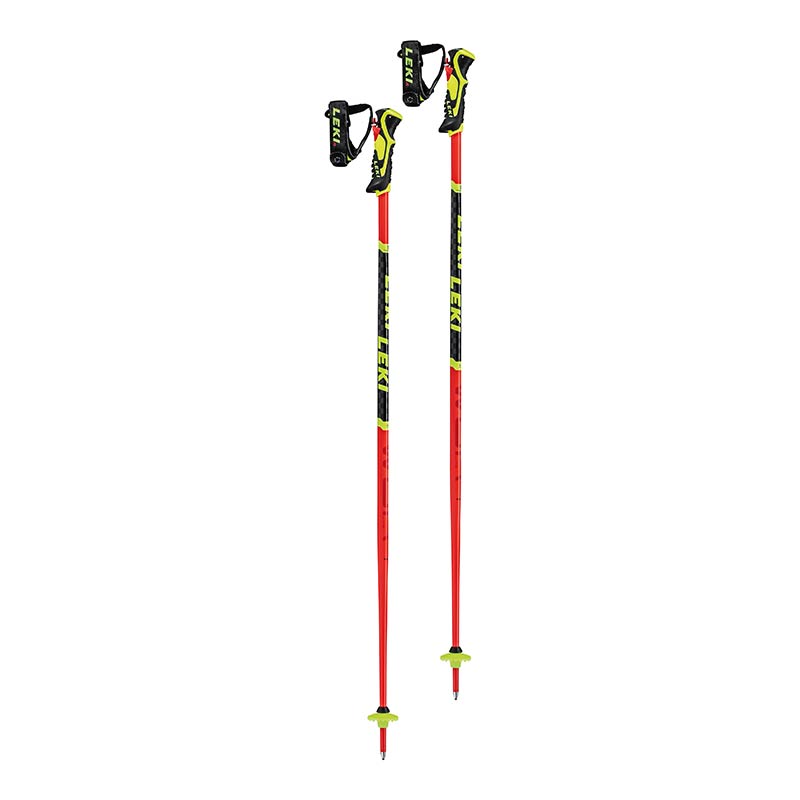 LEKI 21 New youth men's and women's snowboard ski poles Competitive small SL aluminum alloy straight poles