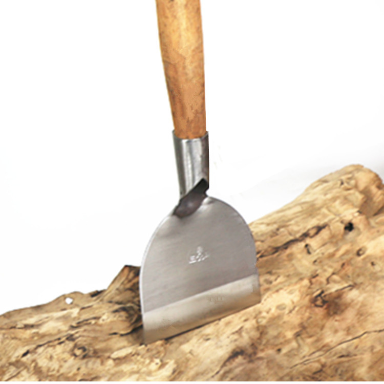 Integrated chrome steel shovel knife Hotel kitchen Stainless Steel Chopped Chili Knife Bark Shovel Clean Knife-Retaining Wall Shovel Chopping Knife