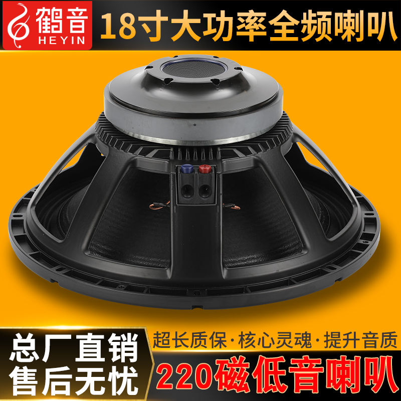 15 inch 18 inch bass full frequency speaker RCF220 magnetic 100 core high power 800W professional KTV stage speaker