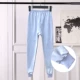 Một chiếc quần dài dày dặn, một phần quần mỏng ấm áp cho thanh thiếu niên, quần dài cotton lớn cho trẻ em, legging, đồ ngủ ở nhà cho học sinh - Quần nóng lên