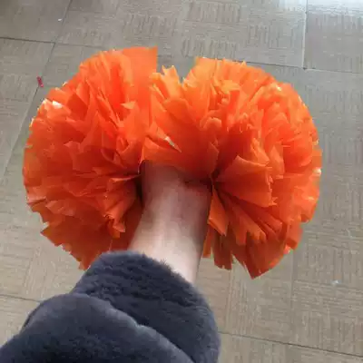 Matte cheerleading hand flower primary school students hand flower handle La la fuck flower ball Kindergarten square dance performance road
