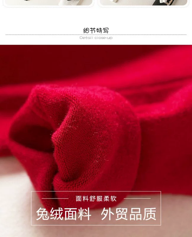 Mùa xuân và mùa thu của phụ nữ vòng cổ áo len cashmere đan áo khoác len ngắn tay dài áo mỏng bên ngoài nhỏ - Cardigan