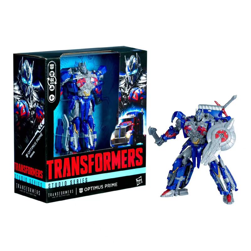 【Aofeng】Hasbro Transformers Toys Ss Movie L-Class Transformers 4 Optimus Prime Knight Optimus 3C