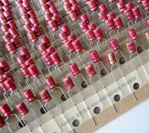 Импортированная Elna RA3 50V 1UF 105 Золотая шрифта Электролитический конденсатор 4*5