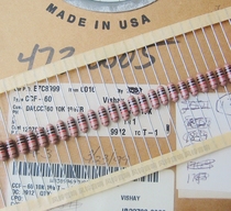 Made in the United States DALE CCF60 series 1 2W 10k fever resistor 0 5W copper pin 1%