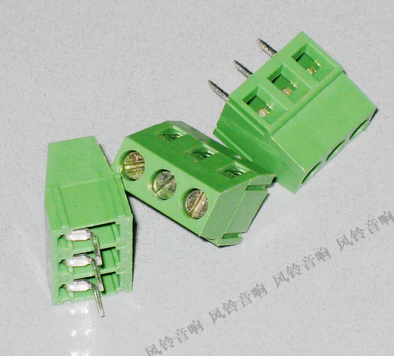 KF128 KF127 terminal block 3p pitch 5 08 (5 0) PCB terminal copper pin