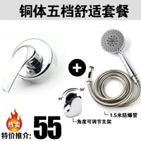 Медный пять -набор шоу (Отправить ядро ​​клапана)