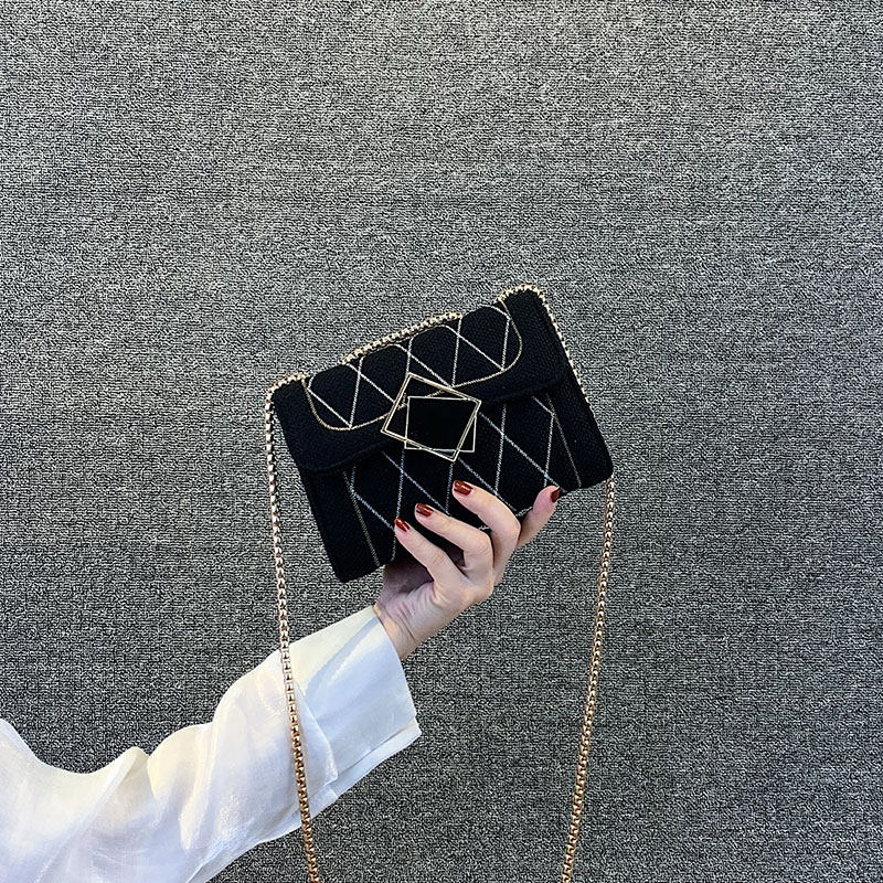 Feel the French niche net red foreign style texture new trendy 2020 fashion messenger chain all-match fairy bag