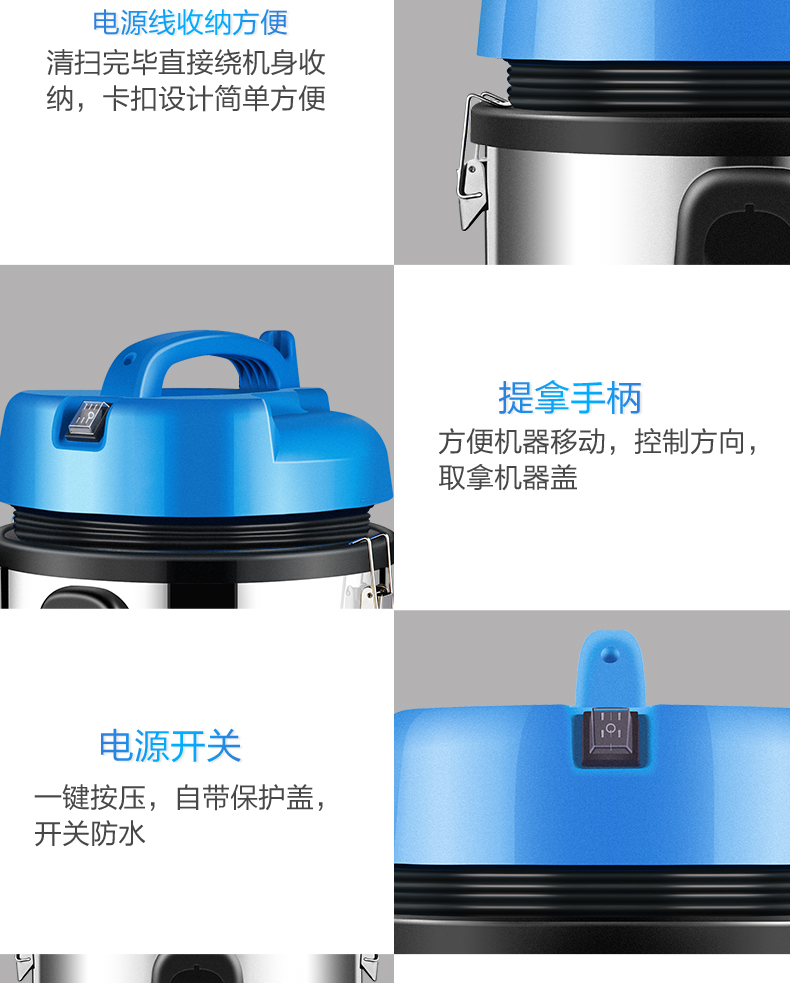 robot hút bụi xiaomi s5 max Máy hút bụi thùng Haier / Haier HC-T3143A thương mại hộ gia đình ngành công nghiệp siêu hút - Máy hút bụi máy hút bụi deerma cm800