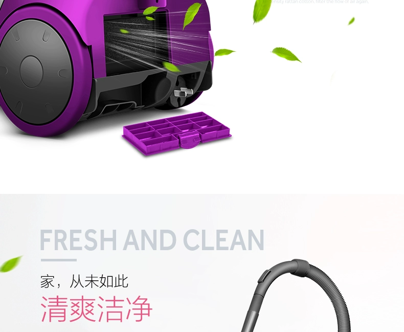 Haier thương hiệu máy hút bụi gia đình mạnh vệ sinh gia đình cực kỳ yên tĩnh công suất cao đa chức năng hút đầu hút lớp