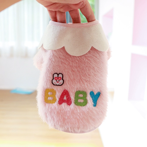 Симпатичные лепестки, кролики, одежда для собак весна, осень и зима, кошки, чем красавица плюшевая маленькая собака и одежда для кошек