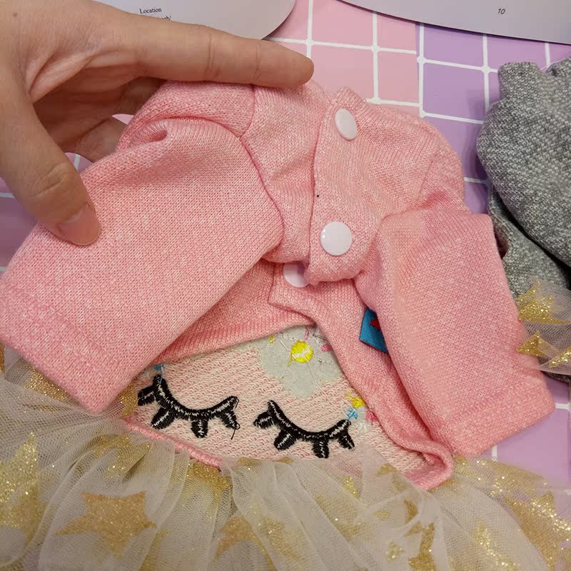 Quần áo chó mèo quần áo thú cưng Teddy hơn Xiong Chunqiu mới dễ thương ngọt ngào công chúa tutu quần áo mùa thu và mùa đông - Quần áo & phụ kiện thú cưng áo cho chó pug