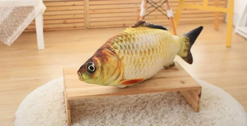 Мятная игрушка, реалистичная подушка, плюшевые рыбки, домашний питомец, кот