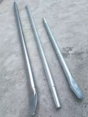 50cm high carbon steel galvanized crowbar tire sleeve booster rope tensioner pressure bar crowbar crowbar crowbar truck tool