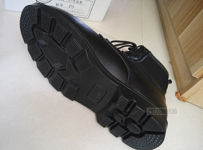 Boots militaires en cuir - Ref 1398037 Image 16