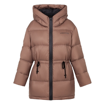 (Italian design) Langzi Hordobagi white goose down niche down jacket womens winter new style