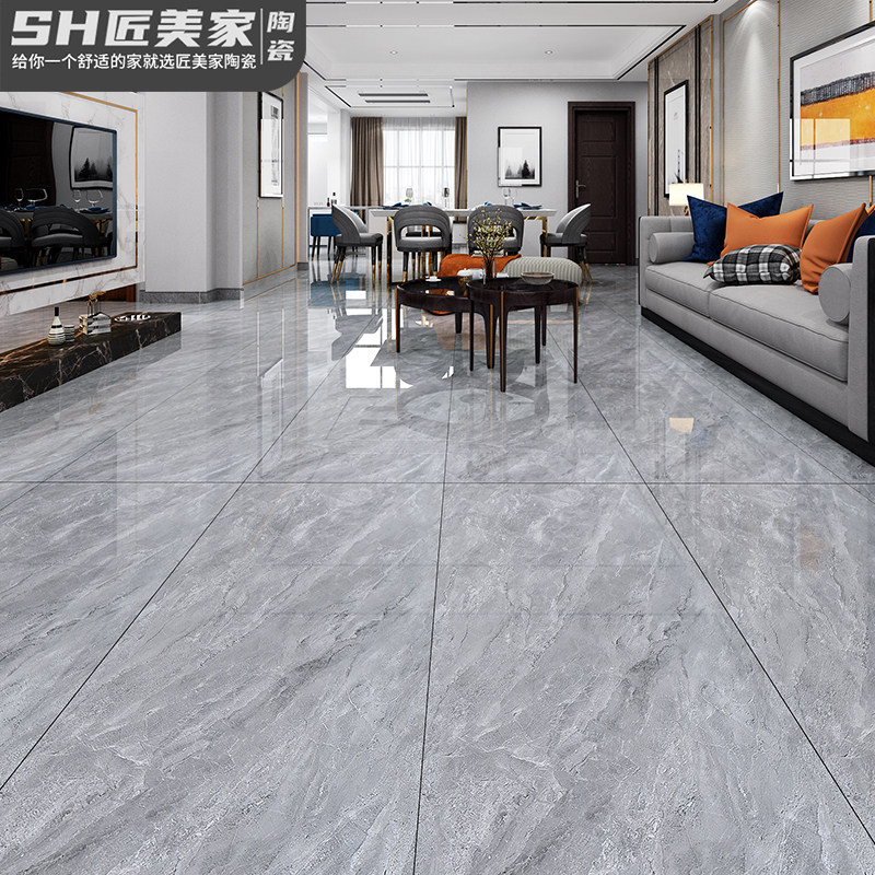 Tile 600x1200 Living room Tongbody marble floor tiles Guangdong Foshan Unlimited with a simple and modern floor brick