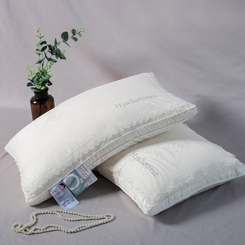 Bouric Beauty Pillow Five Star Hotel Pillow Core Home Single Guard Neck Anti-Mite Soft Pillow Pair of Costume 2