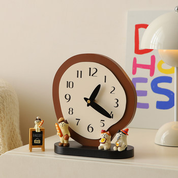 Creative Desktop Clock, Tabletop Electronic Clock, Display Alarm Clock, High-Value Desk Clock, Bedside Digital Clock Ornament