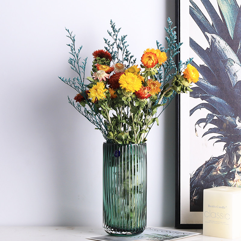 Natural dried flowers, bouquet, small daisies, air-dried real flower ornaments, literary and artistic net celebrities, ins, living room decorations, shooting DIY chrysanthemums