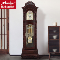 German Hermler Original Loaded Import Machinery Landing Bell Household Chinese Style Living Room Creative Pendulum solid wood large number seat bell