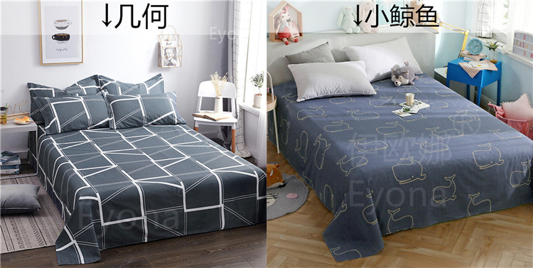 Đĩa đơn cotton / cotton sinh viên đơn đôi 2.0 m 1.5m1.8 giường đặc biệt khăn trải giường - Khăn trải giường drap giường hàn quốc