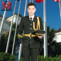 Student flag-raiser Costume National Flag class honor guard dress pipe band concierge costume school flag-raising costume