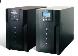 Three-disc high frequency online UPS uninterrupted power supply SKG-3KS 2100W with LED LCD display host
