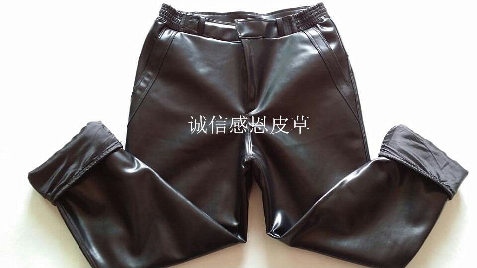 Pantalon cuir homme - Ref 1483221 Image 22