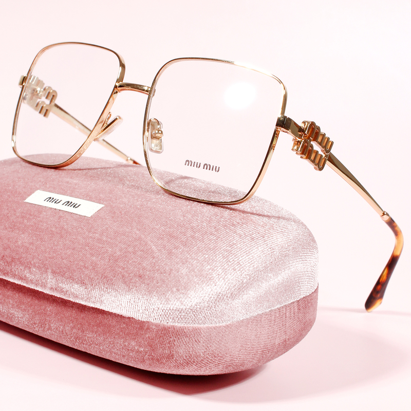 26 Years New Product Miumiu Eyeglass Frame Square Large Frame 0Mu51Xv Myopia Glasses Frame Fashion Vmu51X