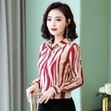 Осенняя рубашка, модный осенний лонгслив, в корейском стиле, в западном стиле, свободный крой