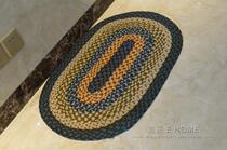 Outer single export American country hand-made cotton thread absorbent floor mat mat mat mat mat mat mat mat mat