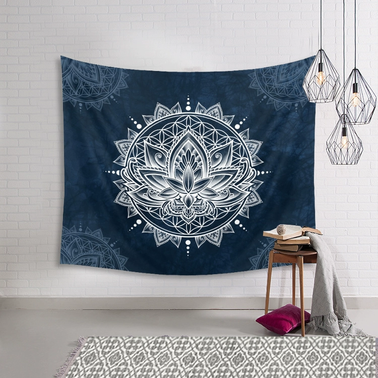 Ấn Độ mandala mandala Vẻ đẹp Bắc Âu in treo tường vải nền trang trí tấm thảm nghệ thuật khăn bãi biển