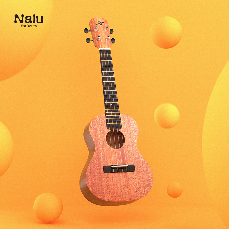 TOM Mermaid Jukrisian Beginner Scholar Student 23 Inch Veneer Small Guitar Ukeri Lukulele Lettering